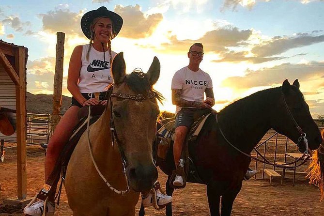 Wild West Sunset Horseback Ride with Dinner from Las Vegas