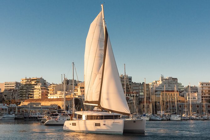 Sunset - Sailing Cruise on Yacht Catamaran From Rethymno, Crete