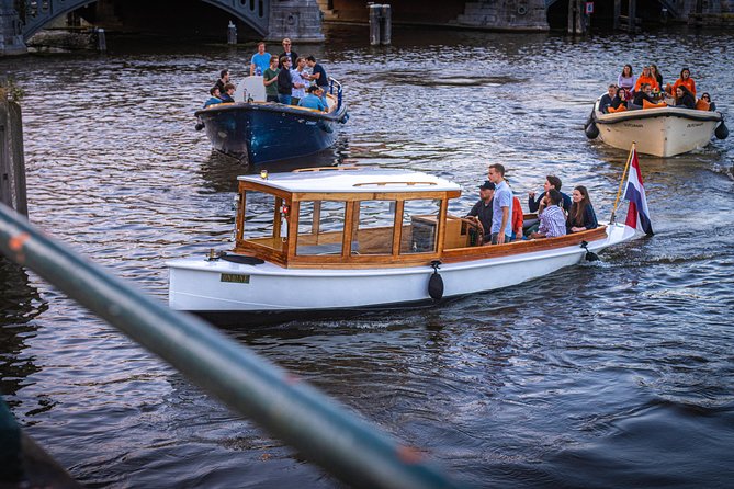 Private Boat Tour: Champagne Canal Cruise in Amsterdam
