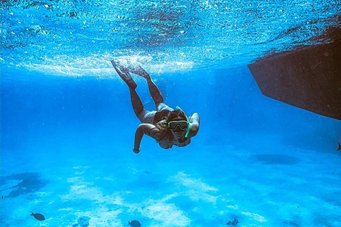 Adults Only Catalina Bay Small-Group Afternoon Snorkel Sunet Sail with Snacks
